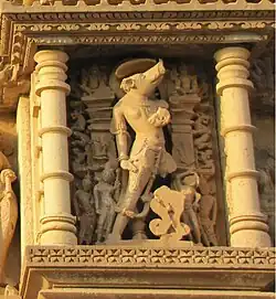 Varaha sculpture on outer wall