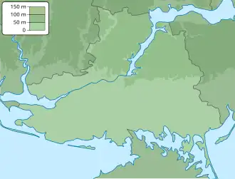 Novoraisk is located in Kherson Oblast