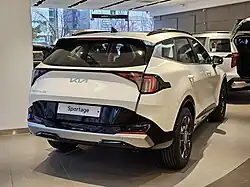 Rear view (LWB)