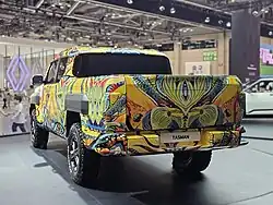 Kia Tasman Camouflage (rear)