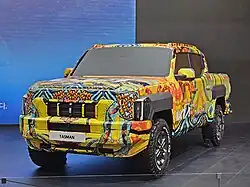 Kia Tasman Camouflage (front)