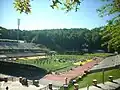 The Marching Mountaineers practice in the early morning hours in 2011.