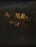 Kiddush levanah (c. 1930). Krakow.