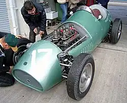 Although best known for their F3 designs, Kieft also designed a Formula One car. It had to wait until 2002 to make its race debut.