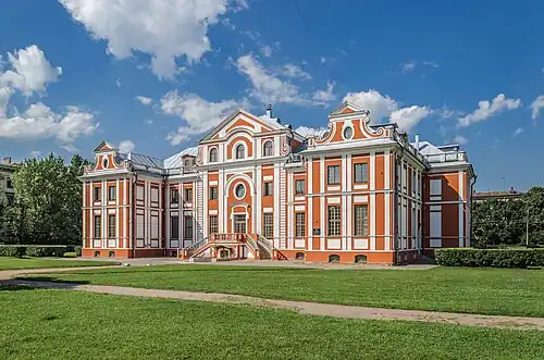 Petrine Baroque. Kikin Hall. St Petersburg. 1714–1718