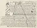 Kilamuwa Stele sketch