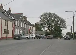 The R394 passes through Kilcolgy