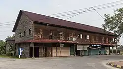 Colonial-era shoplots in Kimanis town