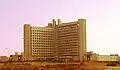 King Abdullah University Hospital in the morning.