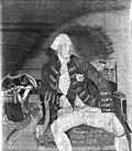 Mary Morris Knowles's Needle Painting of King George III, 1771