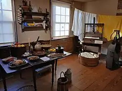Exhibit in the kitchen