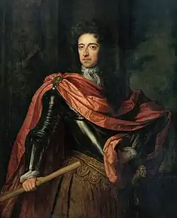 Colour oil painting of William