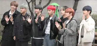 Kingdom in March 2023 From left to right: Hwon, Jahan, Dann, Arthur, Mujin, Louis, Ivan