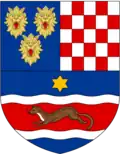 As part of the arms of Triune Kingdom (1868-1918).