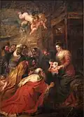 Adoration of the Magi, Rubens, 1634