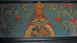 Bust of "Charles II" in the bar