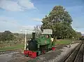 Kirklees Light Railway 0-6-2ST No. 2 'Badger' at Shelley.