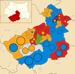 2004 results map