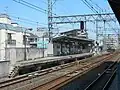Platform of Shiomibashi Line