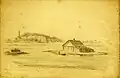 Kizichesky Monastery, 1861
