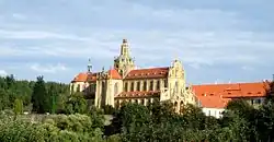 Monastery Church of the Assumption of Virgin Mary, St. Wolfgang and St. Benedict in Kladruby