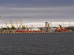 Ships in the port