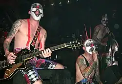 Klingonz performing in Russia in 2008.