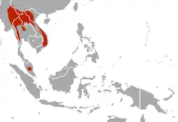 Map of range