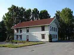View of the village school