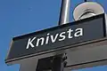 Station sign