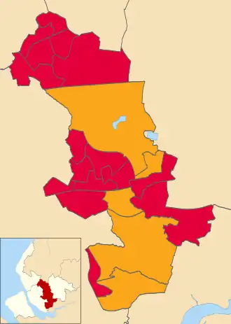 2006 results map