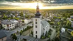 Holy Trinity church in Lipsko
