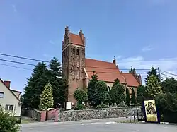Saint Barbara church in Lalkowy