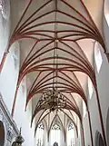 Vaulting of the main nave
