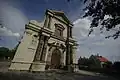 Front of church