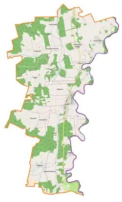 Location of Gmina Kodeń