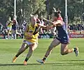 Kodi Jacques fends off Tyla Hanks