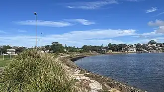 Kogarah Bay shoreline