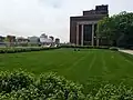 Kolthoff Hall as seen from directly across the mall