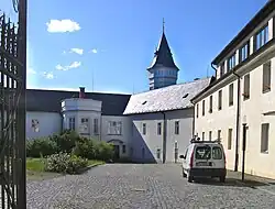 Courtyard of Komořany château