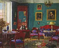Interior, 1917.