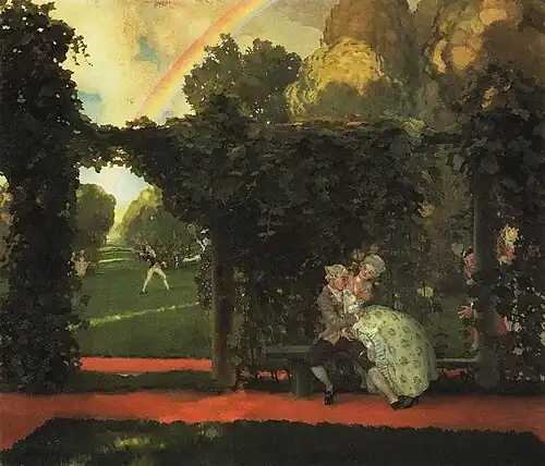 A Ridiculed Kiss, 1908