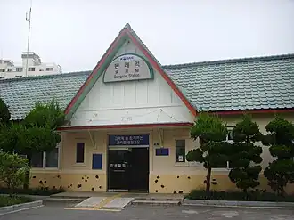 Korail Donghaenambu Line Dongnae Station