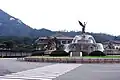 Fountain in front of Cheong Wa Dae