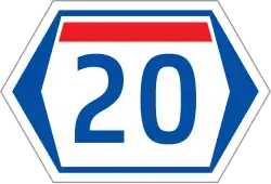 Seoul Special Metropolitan City Route 20 shield}}
