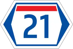 Seoul Special Metropolitan City Route 21 shield}}