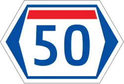 Seoul Special Metropolitan City&nbsp;Route&nbsp;50 shield}}