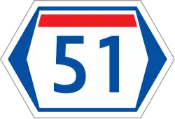 Seoul Special Metropolitan City Route 51 shield}}