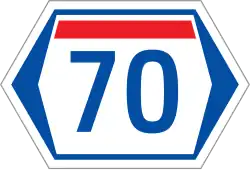 Seoul Special Metropolitan City Route 70 shield}}