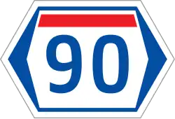 Seoul Special Metropolitan City Route 90 shield}}